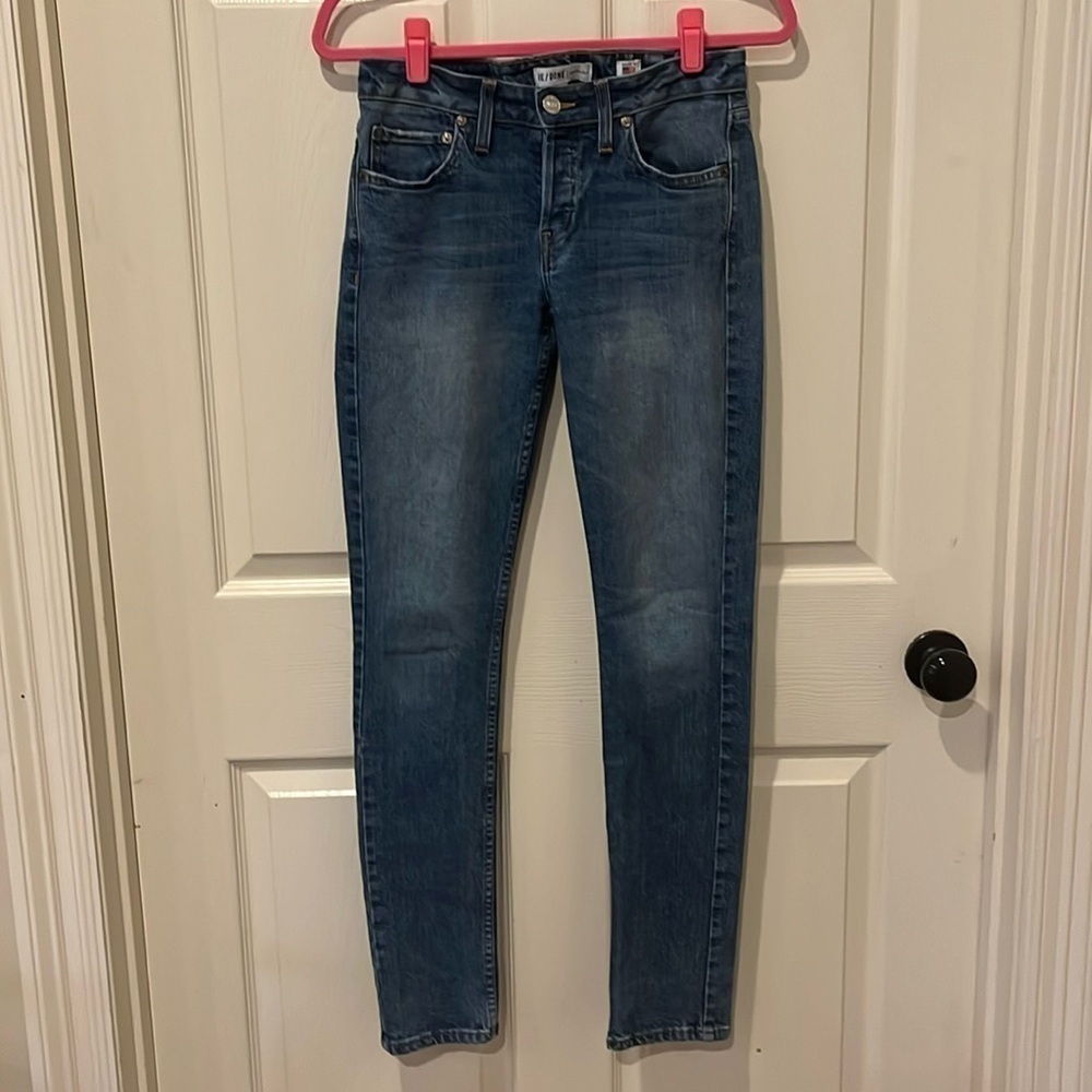 Re/done skinny jeans, size 27